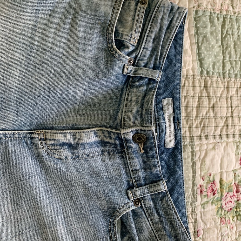 Straight leg jeans